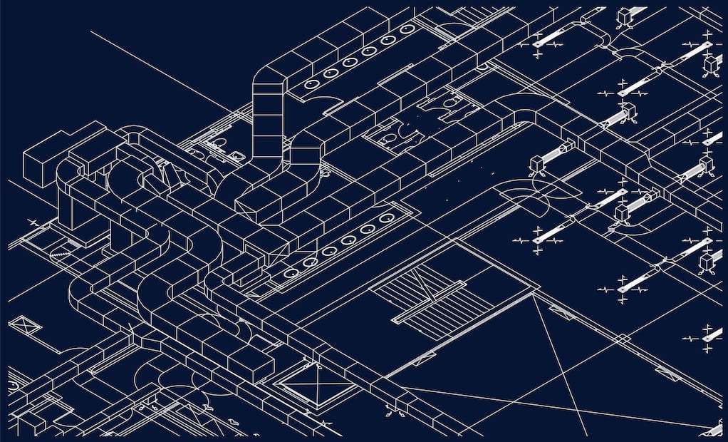 hvac blueprint