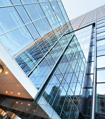 Office building close up