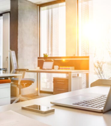 Photo of modern office